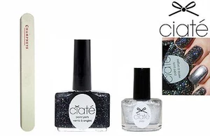 3-teiliges Ciaté Lacktopf Set London Baby & Fit For a Queen Shim & Champneys Nagelfeile - Bild 1 von 1