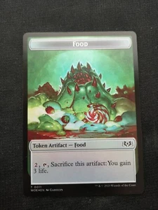 Rat / Food Token - Foil - WOE - NM Unplayed - EN - 0007 / 0011 - Picture 1 of 2