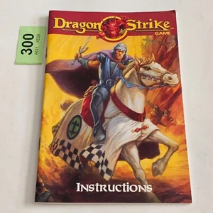 Board Game TSR Dragon Strike Book Rules Instructions D&D Fantasy Quest RPG - Picture 1 of 10