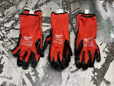 Guantes de trabajo sumergidos Milwaukee 48-22-8933 nivel de corte 3 10"/XL (3 pares) Foto 1 de 4