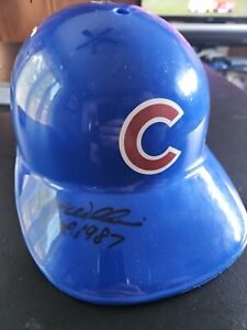 Billy Williams Signed Full Size Chicago Cubs Baseball Helmet 