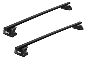 Thule Roof Rack Evo Clamp SquareBar Evo Black for Honda Accord Saloon - Picture 1 of 5