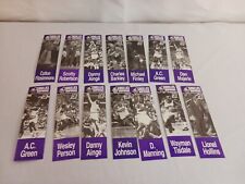 Vintage Phoenix Suns Retro NBA 90s Kids Bookmark Lot Set Rare Barkley 