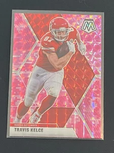 🏈 2021 Panini Mosaic Football Pink Prizm Parallel #4 Travis KELCE 🏈 - Picture 1 of 2