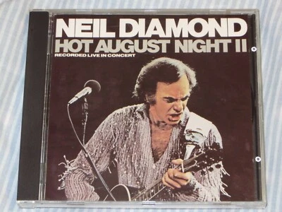 NEIL DIAMOND Hot August Night II  (CD 1987) - Image 1 of 3