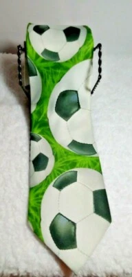 Corbata para el cuello de águila con tema de fútbol - Nueva con etiquetas - Gran idea de regalo Foto 1 de 3
