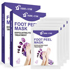 4Pair Exfoliating Foot Peel Mask Baby Soft Feet Remove Dead Skin Calluses Socks