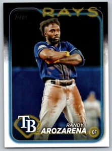 2024 Topps #284 Randy Arozarena Tampa Bay Rays - Picture 1 of 2