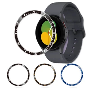 Pour Samsung Galaxy Watch 5 40/44mm Lunette Style Cadre Anneau Housse - Photo 1 sur 19