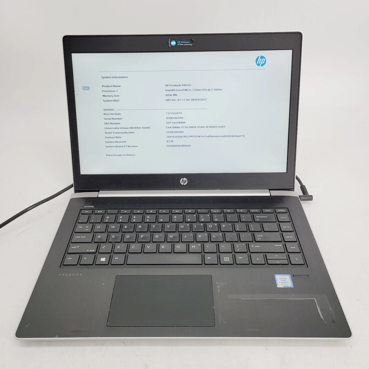 HP Intel Core i5 7th Gen. HDD (Hard Disk Drive) PC Laptops
