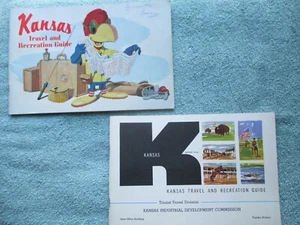 Kansas Reise- und Freizeitführer von 1958 und 1963 komplett sauber - Bild 1 von 4