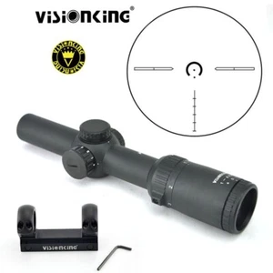 Mira para rifle Visionking 1-8x24 0,1 mil/clic Picatinny montaje elástico a prueba de golpes - Imagen 1 de 9