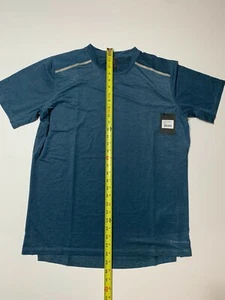 Tech T-Shirt Herren Large NEU Backcountry Tammany strukturiert dunkel türkis grün Poly/Spn - Bild 1 von 7