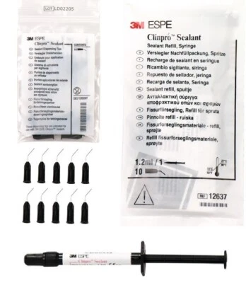 3M ESPE Clinpro Sealant Zahn Fissuren Dichtmittel Fluorid Versiegelung Karies uv