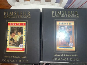 Pimaleur simon schuster French II and III CDs total 60 lessons - Picture 1 of 5