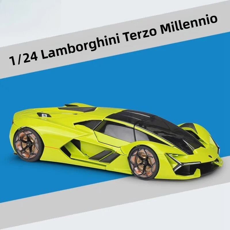 Lamborghini Terzo Millennio escala 1:24 modelo de coche de metal juguetes adorno IDEA DE REGALO Foto 1 de 4