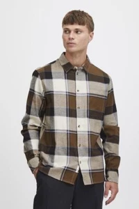 !SOLID SDHolger Shirt Curved BLUSE BAUMWOLLE WARM CHECK - Bild 1 von 7