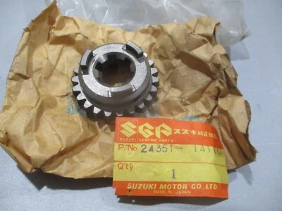 Новая из старых запасов оригинальная 5-я приводная передача Suzuki 1981-1982 RM125 1982-1984 PE175 24351-14110 - Изображение 1 из 2