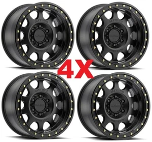 18 METHOD VEX MR311 BLACK WHEELS RIMS MR31189060318 FITS TACOMA 4RUNNER TRD - Picture 1 of 6