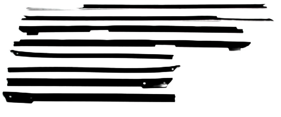 1968 Pontiac Bonneville Catalina Parisienne Convertible Authentic 8 pcs Felt Kit Foto 1 de 1