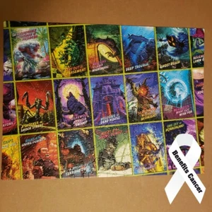 Goosebumps Classic Book Covers Puzzle 2015 Measures 24" x 18" 275 pc puzzle - Picture 1 of 11