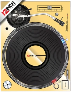 TECHNICS 1200 MK5/3D SKIN - ESPEJO DORADO (PAR) - Imagen 1 de 1