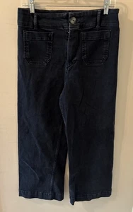 Anthropologie Pilcro The Skipper Jeans Womens 29 High Rise Wide Leg Pants Denim - Picture 1 of 18