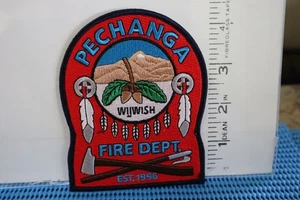 tribal indian police patch PECHANGA WIISISH FIRE DEPT CALIFORNIA - Picture 1 of 1