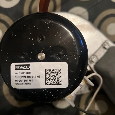 Motor soplador inductor de tiro horno Fasco J2 38-112 71581846 Foto 1 de 4