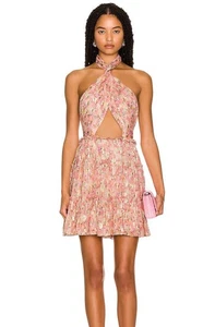 Neu mit Etikett Rokoko Sand Faye Minikleid in Pfirsich Gr. XS - Bild 1 von 3