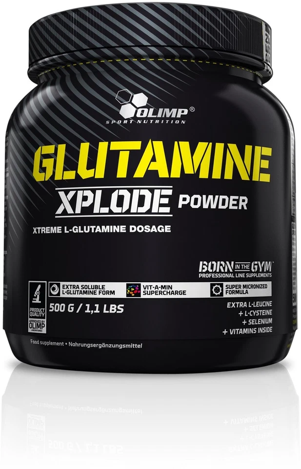 Olimp Glutamine Xplode Powder, 500 g Dose, Ananas - Bild 1 von 1