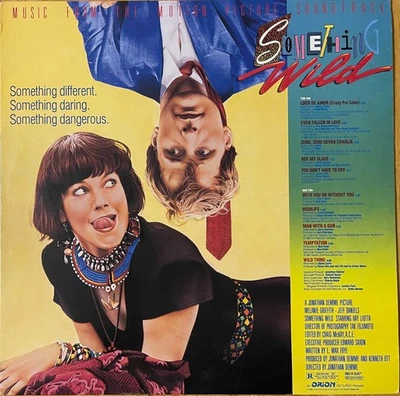 NEW ORDER/UB40/JIMMY CLIFF Something Wild - Movie Soundtrack  1986 MCA EX/EX - Image 1 of 3