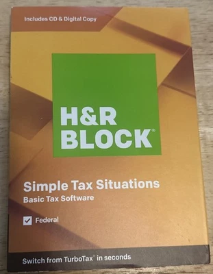 2019 H&R Block Basic Tax Return Software! - Image 1 of 2