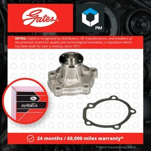 Water Pump fits SUZUKI IGNIS 1.3 00 to 11 M13A Coolant Gates 1740069G04 Quality - Picture 1 of 4