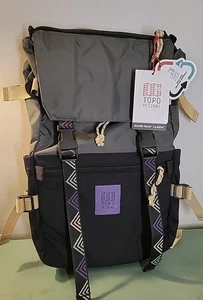NWT Topo Designs Rover Pack Classic  Backpack Asphalt / Black 20L - Picture 1 of 11