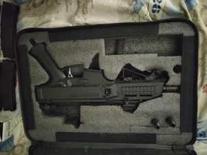 NEW ASG CZ Scorpion Evo 3 A1 AEG Airsoft Gun - Black (50091) - Picture 1 of 8
