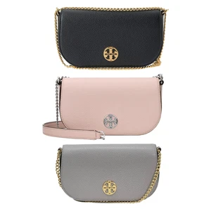 Bolso Bandolera Pequeño Chelsea de Cuero Guijarro para Mujer TORY BURCH 153566 - Imagen 1 de 14