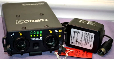 Quantum Turbo 3 bateria recarregável pacote de fonte de alimentação dupla com adaptador CA T95 - Imagem 1 de 4