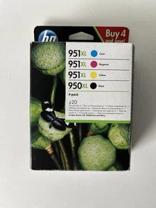 Cartouche encre HP 951XL 950XL - Pack 4 couleurs - Photo 1/2