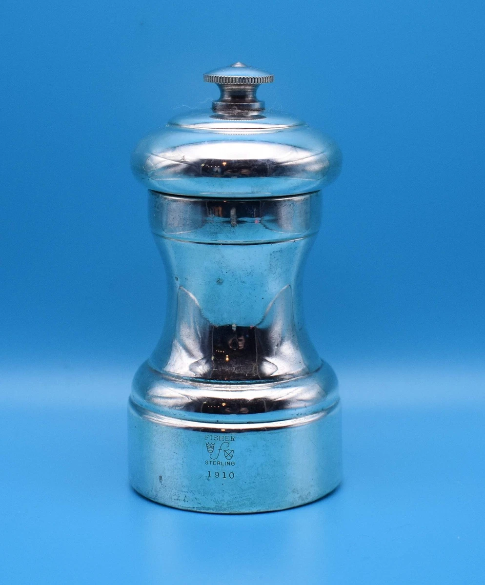Fisher Sterling Silver In Antique Us Sterling Silver Salt & Pepper