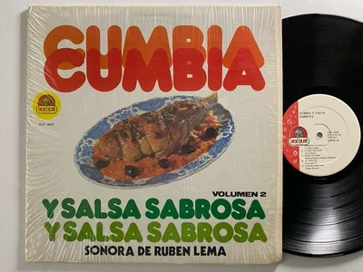 SONORA DE RUBEN LEMA Cumbia Y Salsa Sabrosa Volumen 2 DISCOLEO GUAGUANCO LP Foto 1 de 2