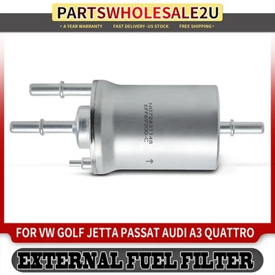 Filtro de combustible para VW Jetta Golf Passat Rabbit Beetle Audi A3 Quattro TT Quattro Foto 1 de 4