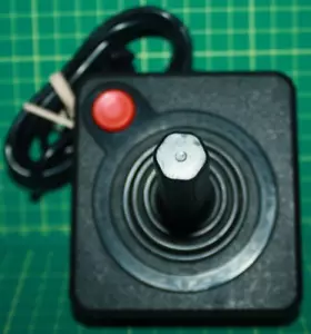 Atari 2600 CX40 Standard Joystick Tested Black Trim "Vader" - Picture 1 of 8