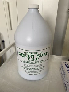 Tincture of green soap u.s.p. nearly 4litres - Picture 1 of 5