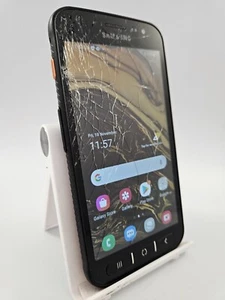 Samsung Galaxy XCover 4s Black Unlocked 5" 32GB Android Smartphone Cracked  - Picture 1 of 13