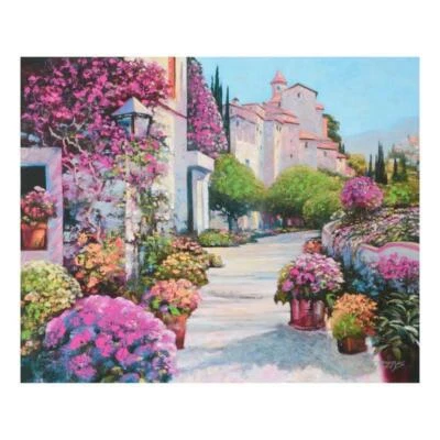 "Howard Behrens ""Blissful Burgundy"" ограниченный выпуск на холсте с сертификатом подлинности" - Изображение 1 из 3