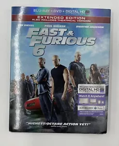 Fast & Furious 6 Blu-ray/DVD Slipcover - Foto 1 di 2