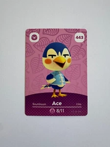 ACE #443 Animal Crossing Amiibo Authentic Nintendo Mint Card - Series 5 - Picture 1 of 2