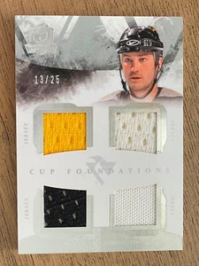2010-11 The Cup Foundations Quad Jersey #CF-ML - Mario Lemieux /25 (3 Color) - Bild 1 von 2