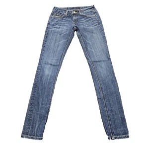 Vigoss Studio Jeans womens size Size o The Brooklyn Skinny Blue Denim low rise - Picture 1 of 16